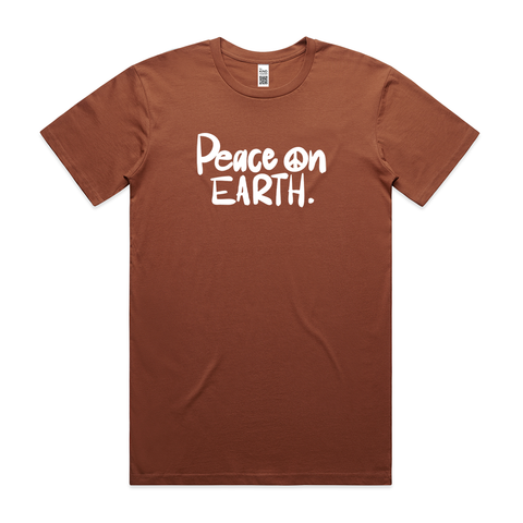 Peace on EARTH. | Adult XMAS Tee